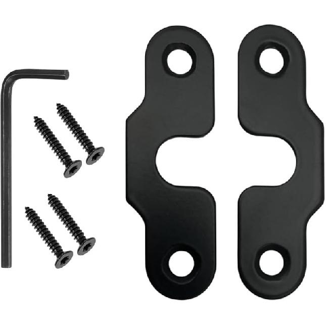 Für Jeep Sonnenblenden-Reparaturset, Sonnenblenden-Clips aus Aluminiumlegierung Kompatibel mit Jeep Wrangler JK 2018 / Wrangler JL 2018 / JT Gladiator - Upgrade