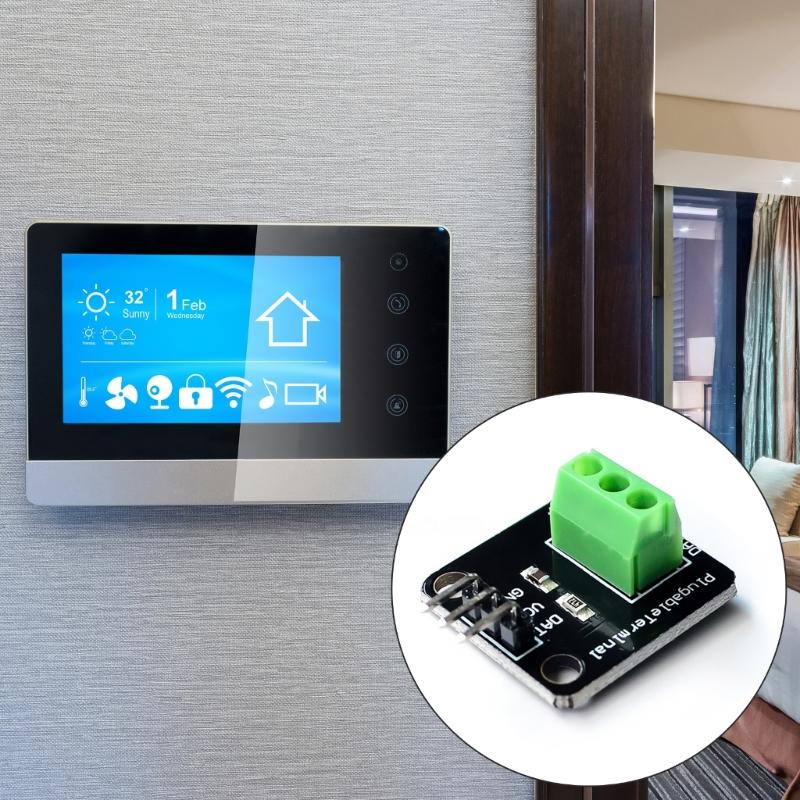 High Accuracy Waterproof Temperature Detection Module For Projects 55℃ To +125℃ Ranges