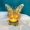 Elegant Butterfly Candlestick Ornaments Unique Iron Candle Stand Butterfly Candle Holders  Birthday
