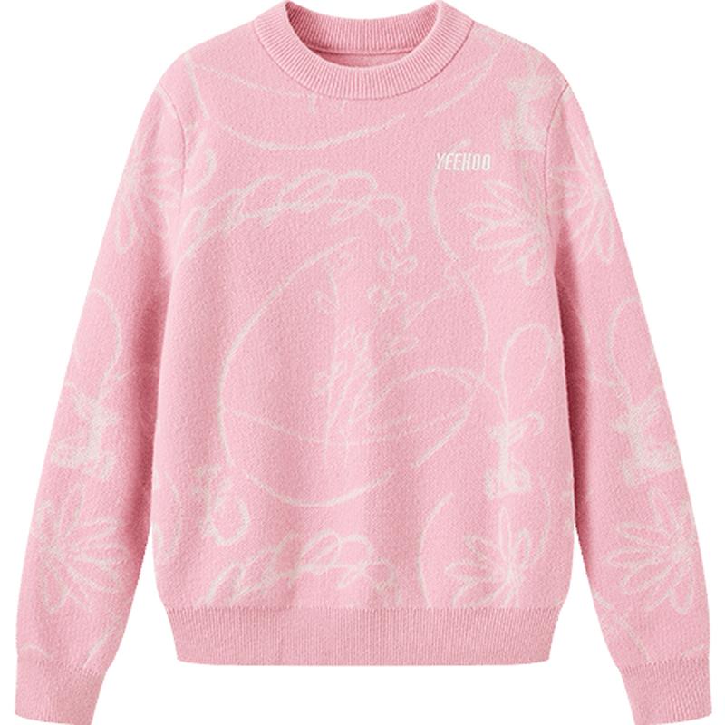 YEEHOO Kids  100% Wool Warm Sweater 160