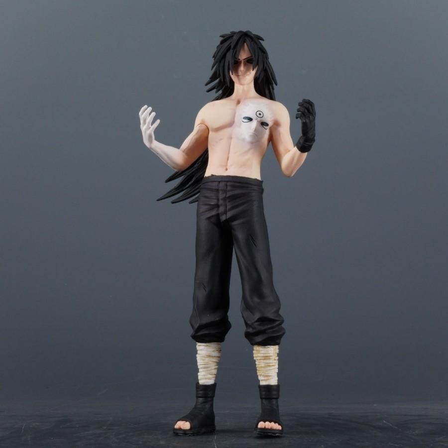 Naruto Madara Uchiha (Anbu) Anime Figure 28cm GK Statue Figure Collectible Model Decoration Gift for Fans