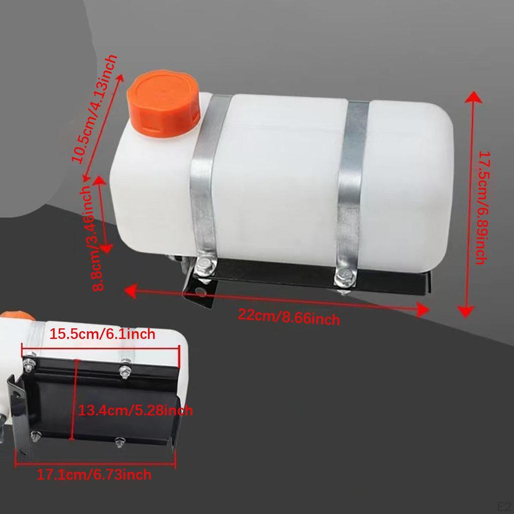 Tamping Rammer Fuel Tank Gas Easy Installation, with Bracket, Professional Container