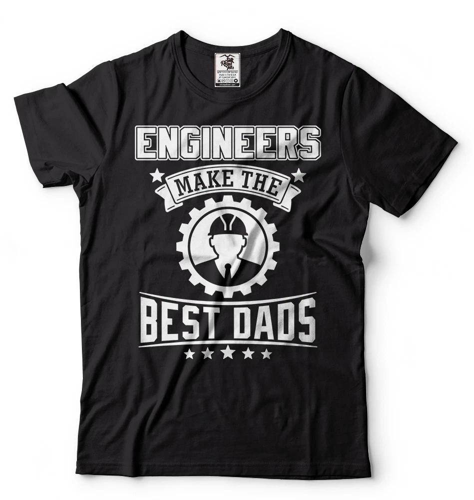 Gift For Engineer Dad Engineers Make The Best Dad Baby Announcement T-T-shirt 3XL