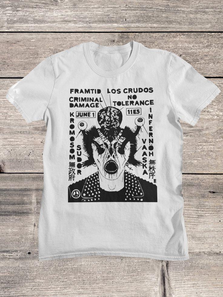 Rare Los Crudos Band Ablum  Size S to 5XL SE242 FREE SHIPPING Unisex T-Shirt XXXL