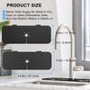 Kitchen Faucet Absorbent Mat Sink Splash Guard Silicone Faucet Splash Catcher Countertop Protector For Bathroom Kitchen Gadgets