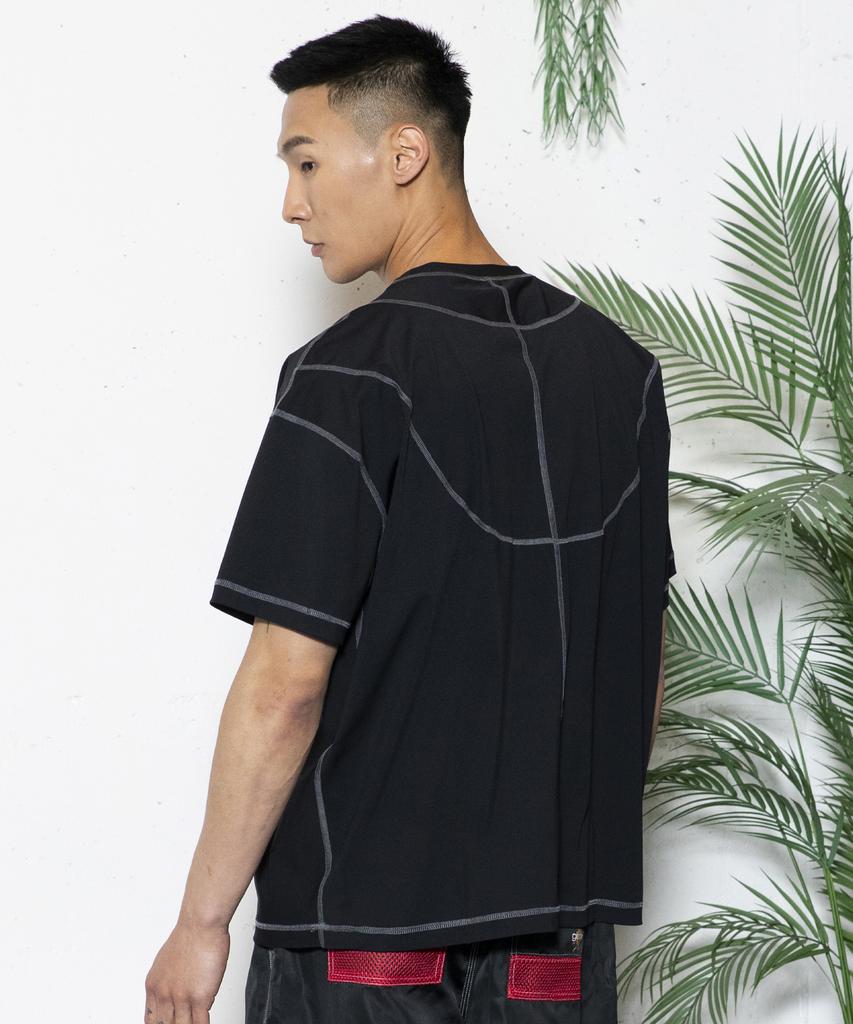 GLACK Gt151 Malta Short Sleeve Rash Guard (Black)