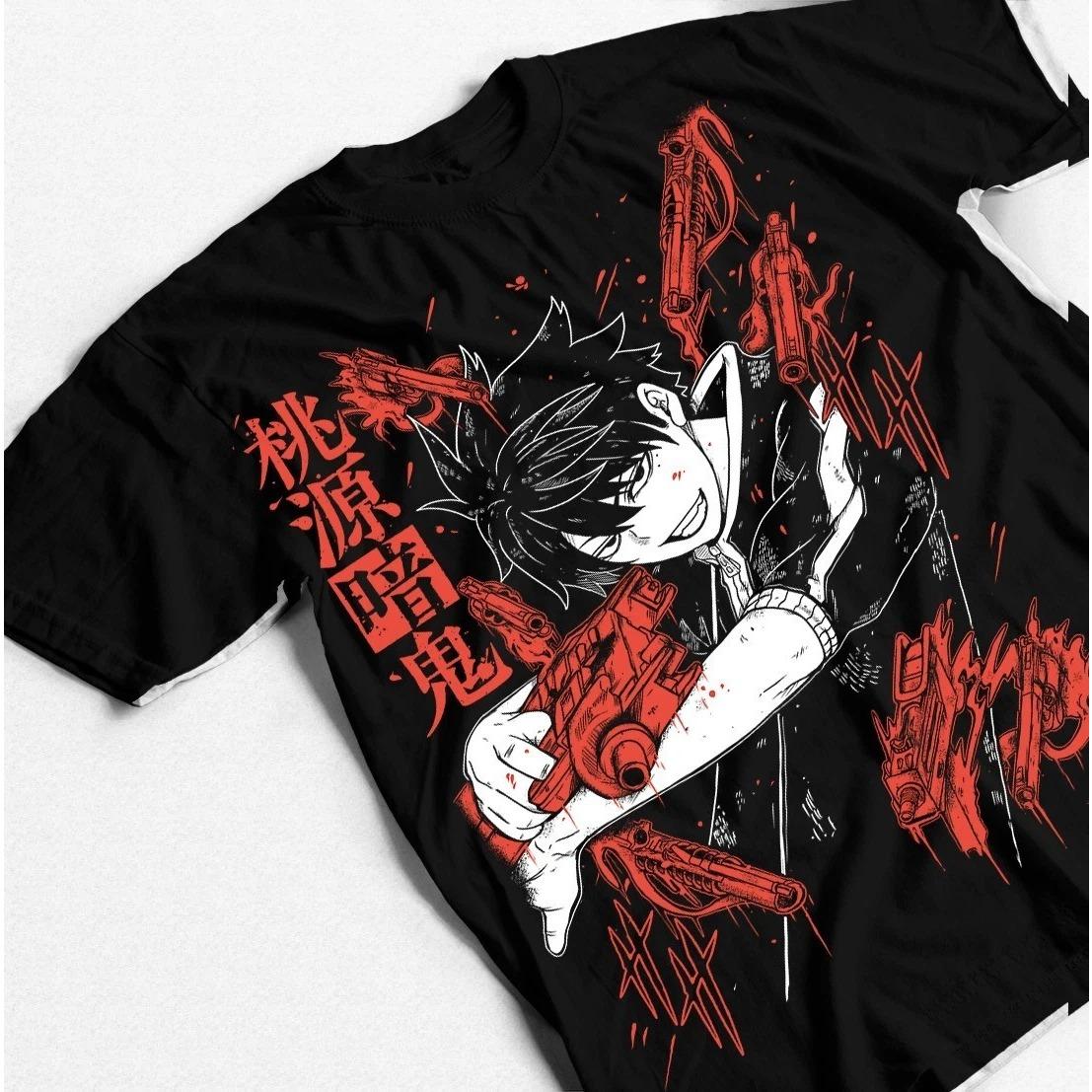2026 New Year Hot Selling Horror Anime Tshirt Tougen Anki Ichinose Shiki Ani Art Gif Tshirt Mens Heavy Duty XL