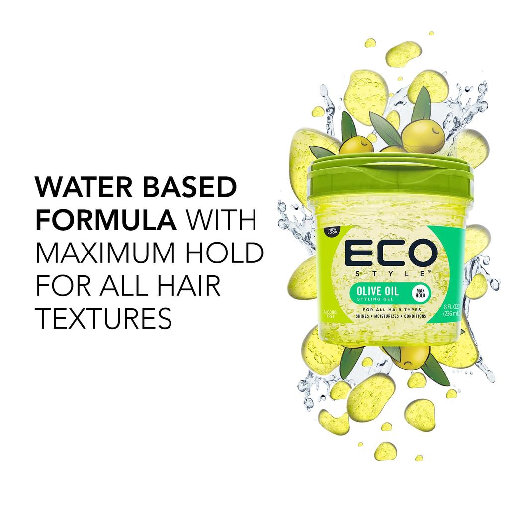 Eco Styler Gel Olive Oil 8 oz HP-00110 by Eco Styler