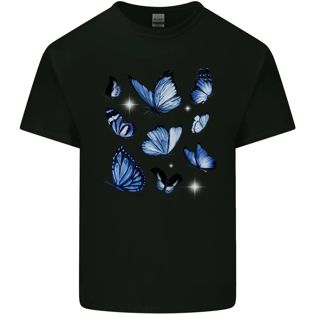 A Butterfly Collection Rhopalocera Mens Cotton T-Shirt Tee Top Unisex T-Shirt XXXL