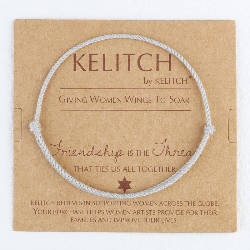 

Kelitch Летний Дофамин Темно-синий Ремешок для переноски Двойные Аксессуары Ретро Миноритарная Девушка Простой Браслет Оригинал 24cm AZX-2318J