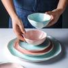 Clearance, Ceramic Gradual Change Phnom Penh Tableware Plate Bowl