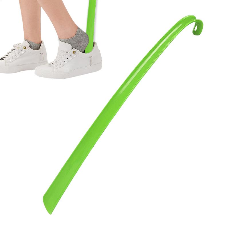 16.7in ABS Extra Long Shoehorn Hotel Household Shoe Wearer Shoes Lifter Lifter Lazy Wear Helper for Men Women Kids Shoe Horn