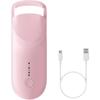 Heated Eyelash Curler,Portable Electric Heated Lash Curler Type-C Rechargeable Travel Eyelash Curlers with Heat Sensitive Silicone Pad,2-Level Adjust