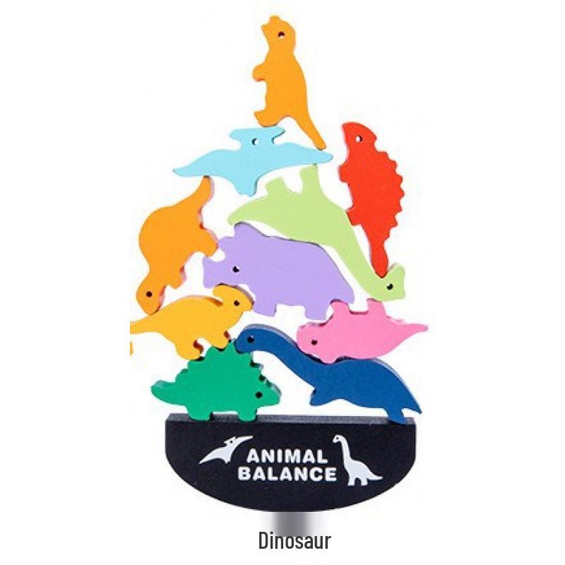 Animal Balance Stacking Blocks: Early Education Parent-Child Game