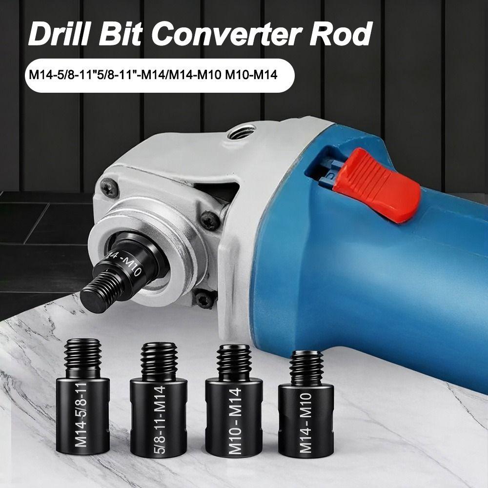 Multifunctional Drill Bit Converter Rod M10 To M14 To 5/8-11 Converter Drill Bit Converter Head