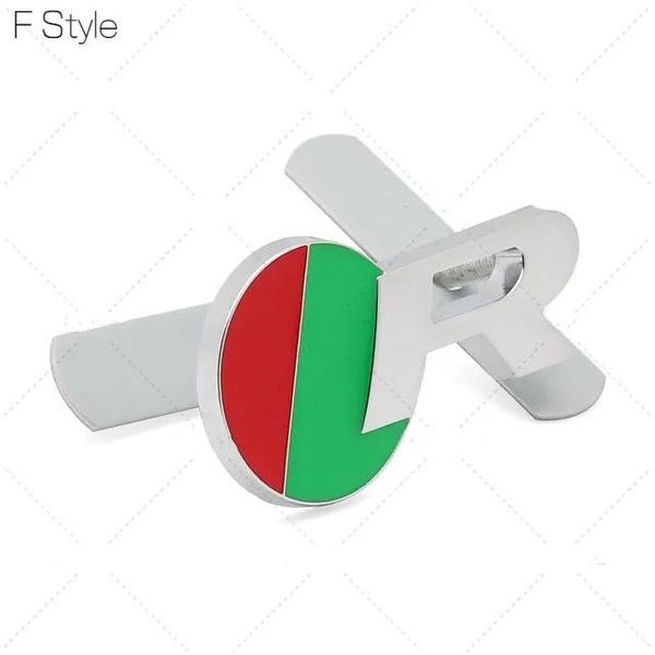 3D Metal R Logo Přední mřížka Znak zadního kufru Samolepka Samolepka pro Jag/uar X-TYPE F-TYPE XE XF XJ XJR XFR Stylingové doplňky do auta