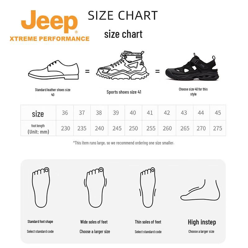 Jeep Men's Quick-Dry Outdoor Wading & Hiking Shoes