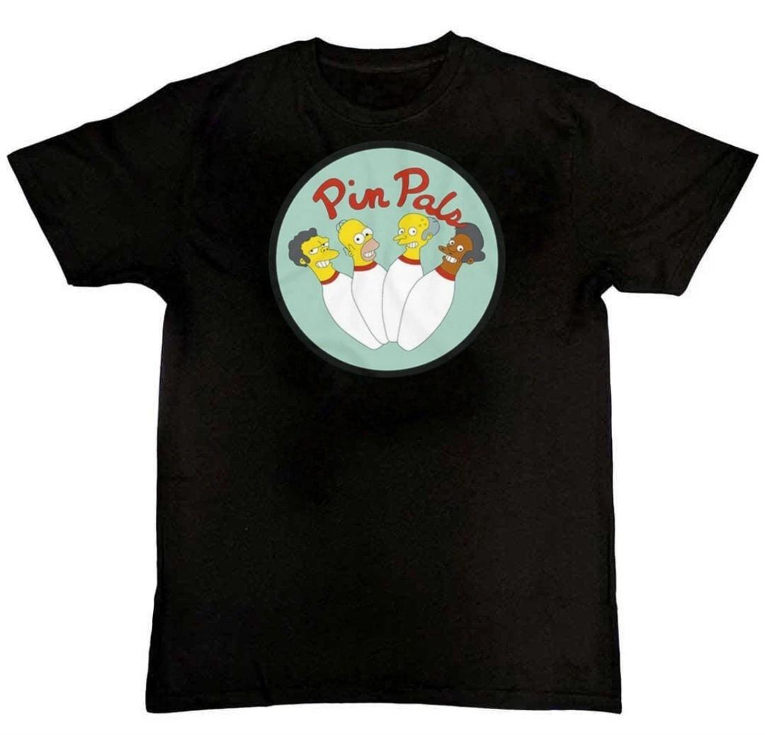 Pin Pals Bowling Team Inspired By The Simpsons Mens T-Shirt XXXL