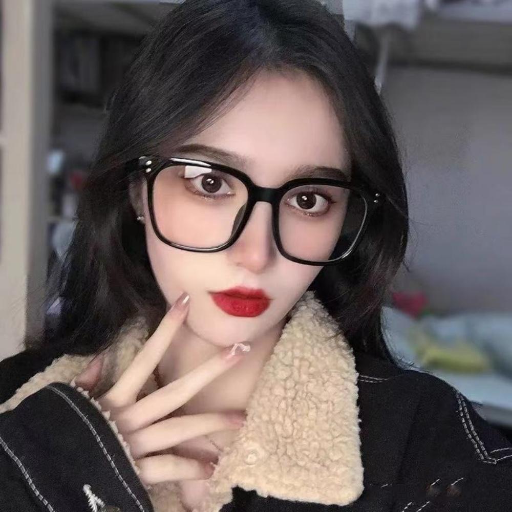 Square Frame Glasses Lightweight Anti Blue Light Glasses Computer Glasses Protective For Reading Office Computer Use