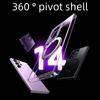 Magnetic Bracket 360° Phone Case with Wireless Charging for Samsung S25 Ultra & S24 Ultra