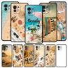 Summer Beach Phone Case Cover for Xiaomi Mi 17 15 14 13 12 11 Ultra 15T 14T 13T 12T 11T Pro Lite 5G Soft TPU Shell Fundas Capas