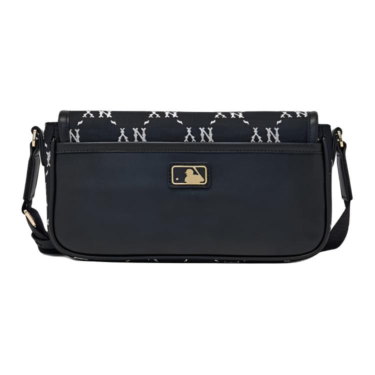 MLB Monogram Full Mark Crossbody Bags Mini Kids' Black 7ACRM046N-50BKS