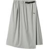 ANTA Casual Long Skirts Women's Pea Green Moderate Long A Line Skirt 162427208-1