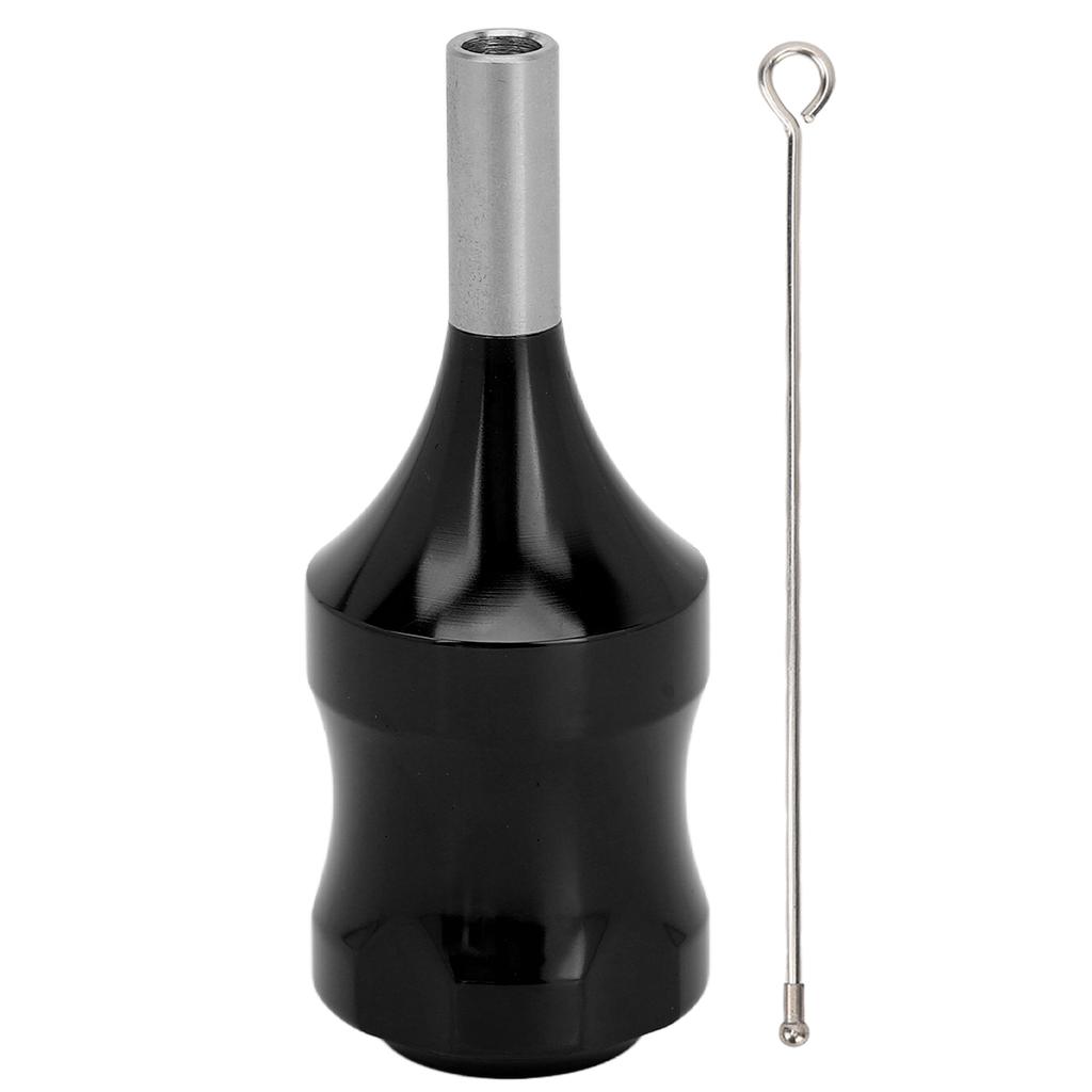 Tattoo Cartridge Grip Aluminum Alloy Lightweight Work Stable Large Friction Tattoo Supplies for Salon