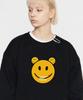 GRAVER [Unisex] Big Bear Smile Sweatshirt_4 Colors