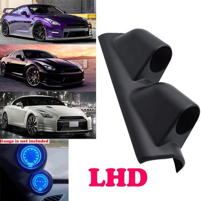 52mm 2" Montante A 2 Fori Supporto per Manometri Auto Cruscotto Misuratore Pressione Turbo Per Nissan 180SX 200SX 240SX S13 S14 Skyline GT-R Sentra 370Z