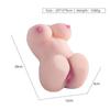 Sexy Half Body Doll Sex Toy for Men Adults Products Big Ass Anal Realistic Vagina Dual Channel Pocket Pussy Male Masturbators