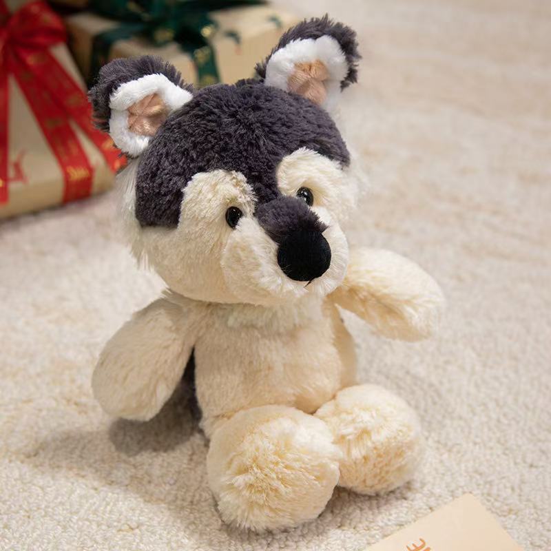 25/35cm New Imitation Wolf Penguin Husky Gorilla Doll Soft Fill Plush Toy Cartoon Anime Cute Gift for Girlfriend Fun Doll