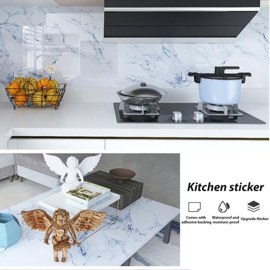Kitchen Wall Sticker Oil-Proof Adhesive Cabinet Sticker Waterproof Stain-Resistant Fruit