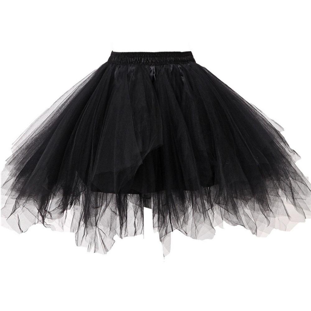 Falda de Tul para Fiesta de Halloween Tutú de Tul Vestidos de Princesa Vestidos de Boda Faldas de Malla Faldas para Actuación de Danza Tutú de Tul con Capas Esponjosas