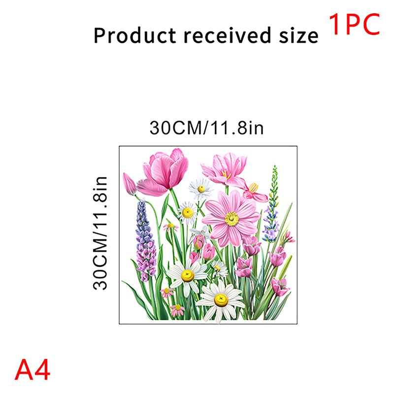 Green Plant Leaves Wall Sticker Bathroom Toilet Sticker Wc Self Adhesive Mural Beautify Flower Home Decoration Decals Bathroom