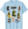 Italian Brainrot Meme AI-Generated Characters Unisex T-Shirt