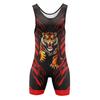 High Stretch Wrestling Singlet Gymnastics Bodysuit Weightlifting Training Tights Fitness