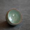 Ceramic ice flower master cup Kung Fu teacup tea bowl opening can raise Ru kiln large tea cup tea cup tea set
