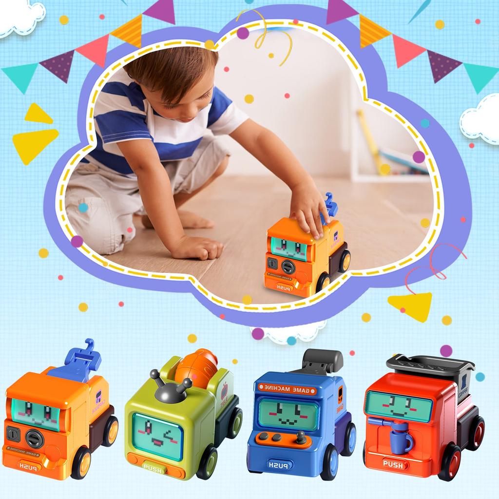 Transformable Excavator, Inertial Bumper, Transformable Robot, Engineering Vehicle Toy For Male Children