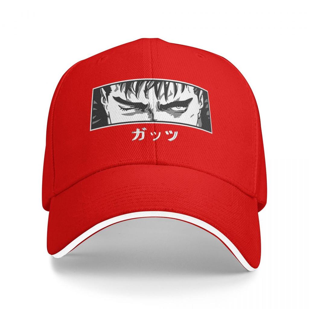 Unisex Czapki z daszkiem Japońskie Anime Berserk Logo Outdoor Streetwear Letnie Sportowe Czapki Baseballowe Hip Hopowa Czapka Casquette Czapki