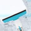 2 In 1 Function Electric Window Cleaner Brush Cleaning Tool   Blue White
