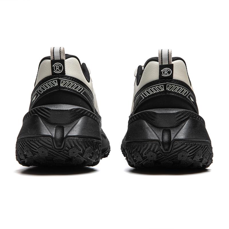 Li Ning Youxia CRC Trend Sports Casual Shoes Unisex Casual Shoes Off-White Black AZGU083-2