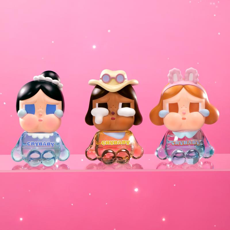 New POP MART Crybaby Doll SHINY Collection Air Fragrance Mystery Boxes Single Mystery Box/Full Box 6 Pcs PPMT-2507-0031