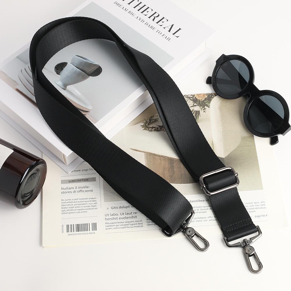 Nylon Shoulder Strap Adjustable Replacement Belt Crossbody Bag Handbag Handle for Women Men Messenger Bags Webbing 3.8cm Width