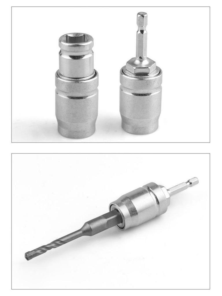 Multifunctional Electric Wrench to Hammer Drill Bit Adapter