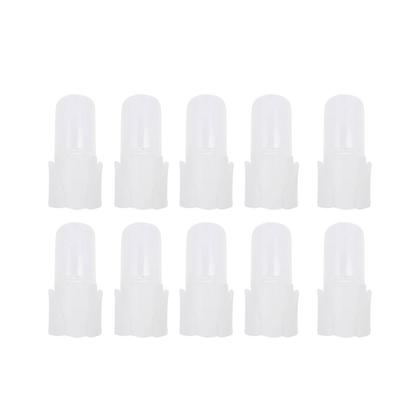 10Pcsset Nail Polish Varnish Protector Holder Manicure Finger Nail Art Tips Cover Shield