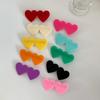 Double Heart Mini Pearl Vivid Acrylic Hairpin