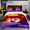 Looney Tunes Tasmanian Devil'S Wild Adventure Bedding 1 Duvet Cover 2 Pillowcase Without Core Duvet Cover And Pillowcase