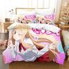 3D Print Anime The Himouto! Umaru-chan Bedding Sets Duvet Cover Set With Pillowcase Twin Full Queen King Bedclothes Bed Linen