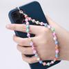 Creative Gravel Stone Mobile Phone Chain Women Girls Natural Bead Anti-Lost Fashion Jewelry Cellphone Strap Lanyard Hanging